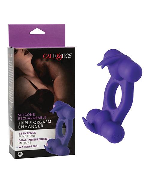 product image, Silicone Rechargeable Triple Orgasm Enhancer - SEXYEONE