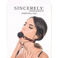 Sincerely Amber Ball Gag - SEXYEONE