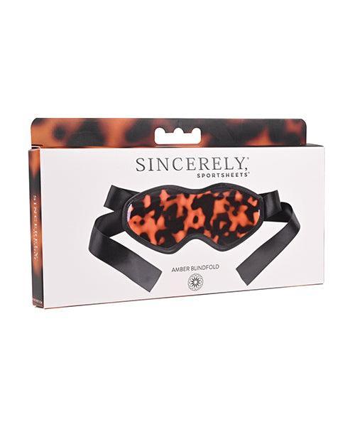 product image, Sincerely Amber Blindfold - SEXYEONE