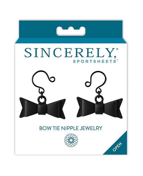 Sincerely Bow Tie Nipple Jewelry - SEXYEONE