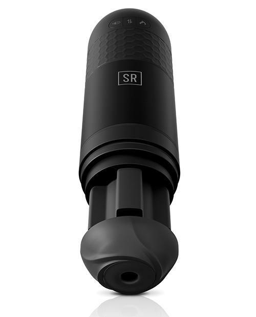 image of product,Sir Richards Control Power-bator W-talking & Moaning - Black - SEXYEONE