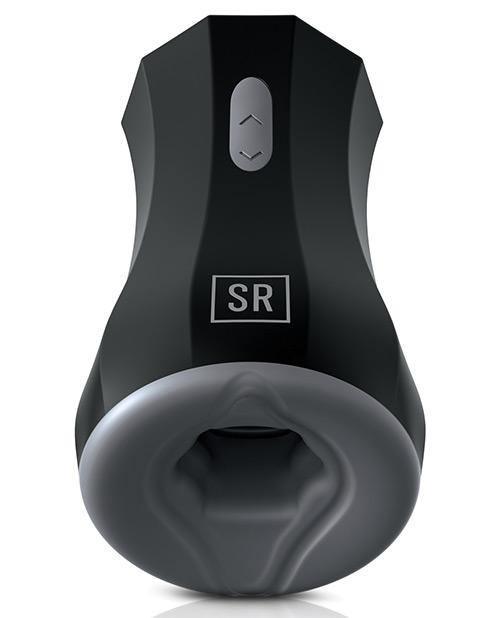 image of product,Sir Richards Control Silicone Twin Turbo Stroker - SEXYEONE