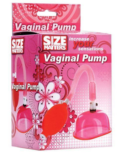 Size Matters Clitoris Vaginal Pump Kit - Pink - SEXYEONE