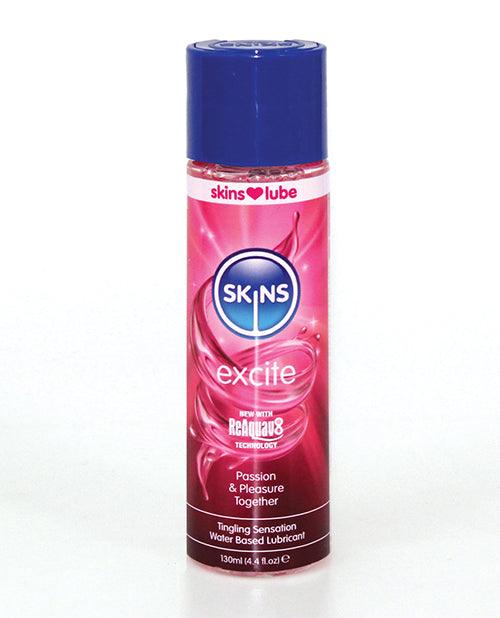 Skins Excite Water Based Lubricant - 4.4 Oz - SEXYEONE