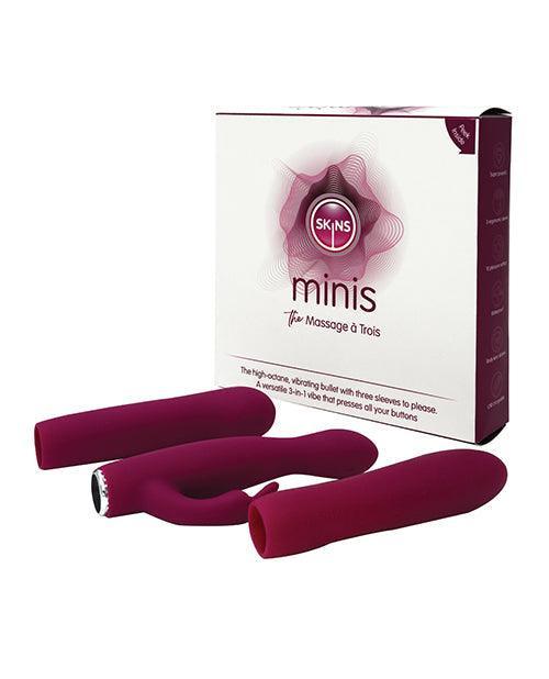 Skins Minis Massage A Trois - Magenta - SEXYEONE