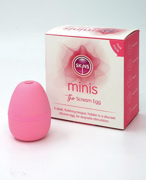 image of product,Skins Minis The Scream Egg - Pink - SEXYEONE