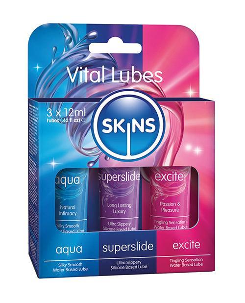 product image, Skins Vital Lubes - 12 ml Tubes Pack of 3 - SEXYEONE