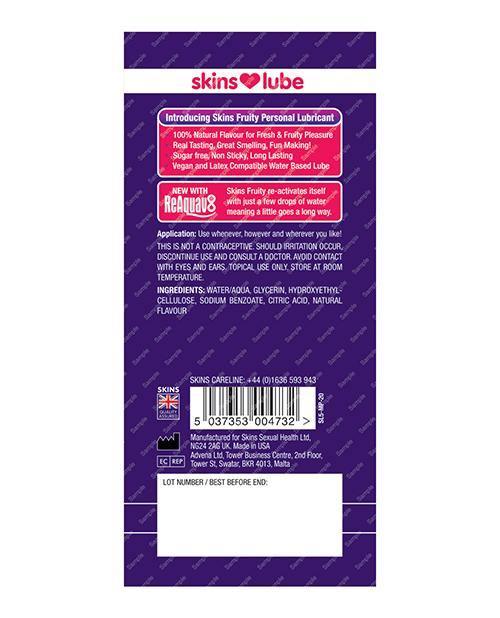 Skins Water Based Lubricant - 5 Ml Foil - SEXYEONE 