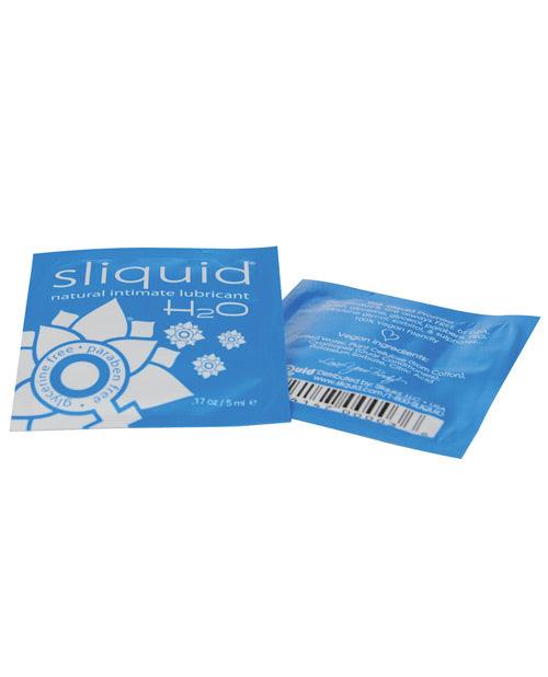 image of product,Sliquid Naturals H2o - .17 Oz Pillow - SEXYEONE