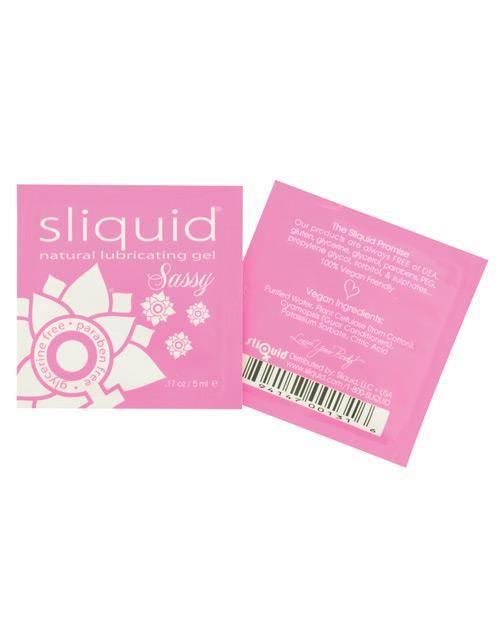 image of product,Sliquid Naturals Sassy Pillows - .17 Oz - SEXYEONE