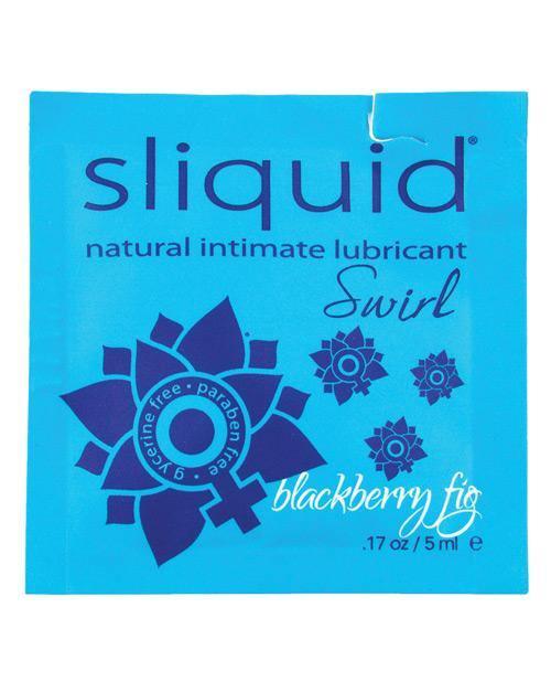 product image, Sliquid Naturals Swirl Lubricant Pillow - .17 Oz - SEXYEONE