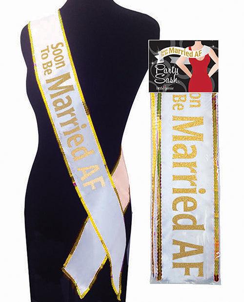 product image, Soon To Be Married Af Bachelorette Sash - SEXYEONE
