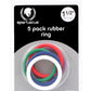 Spartacus 1.5" Rubber Cock Ring Set - Rainbow Pack Of 5 - MPGDigital Sales