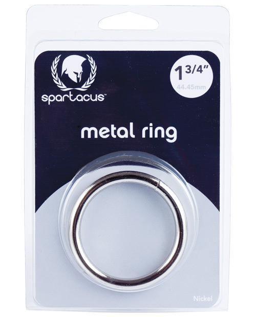 image of product,Spartacus 1.75" Nickel Cock Ring - MPGDigital Sales