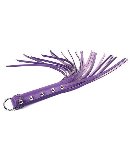 product image, Spartacus 20" Strap Whip - Purple - SEXYEONE 