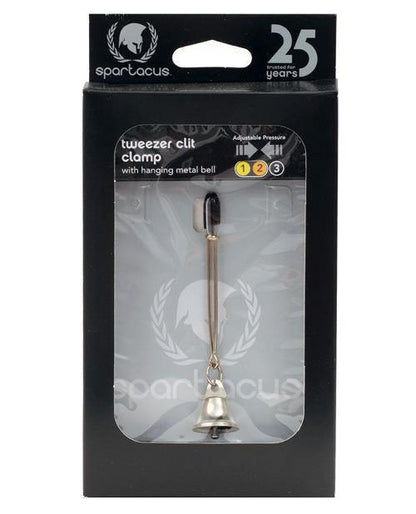 Spartacus Adjustable Tweezer Bell Clit Clamp - SEXYEONE