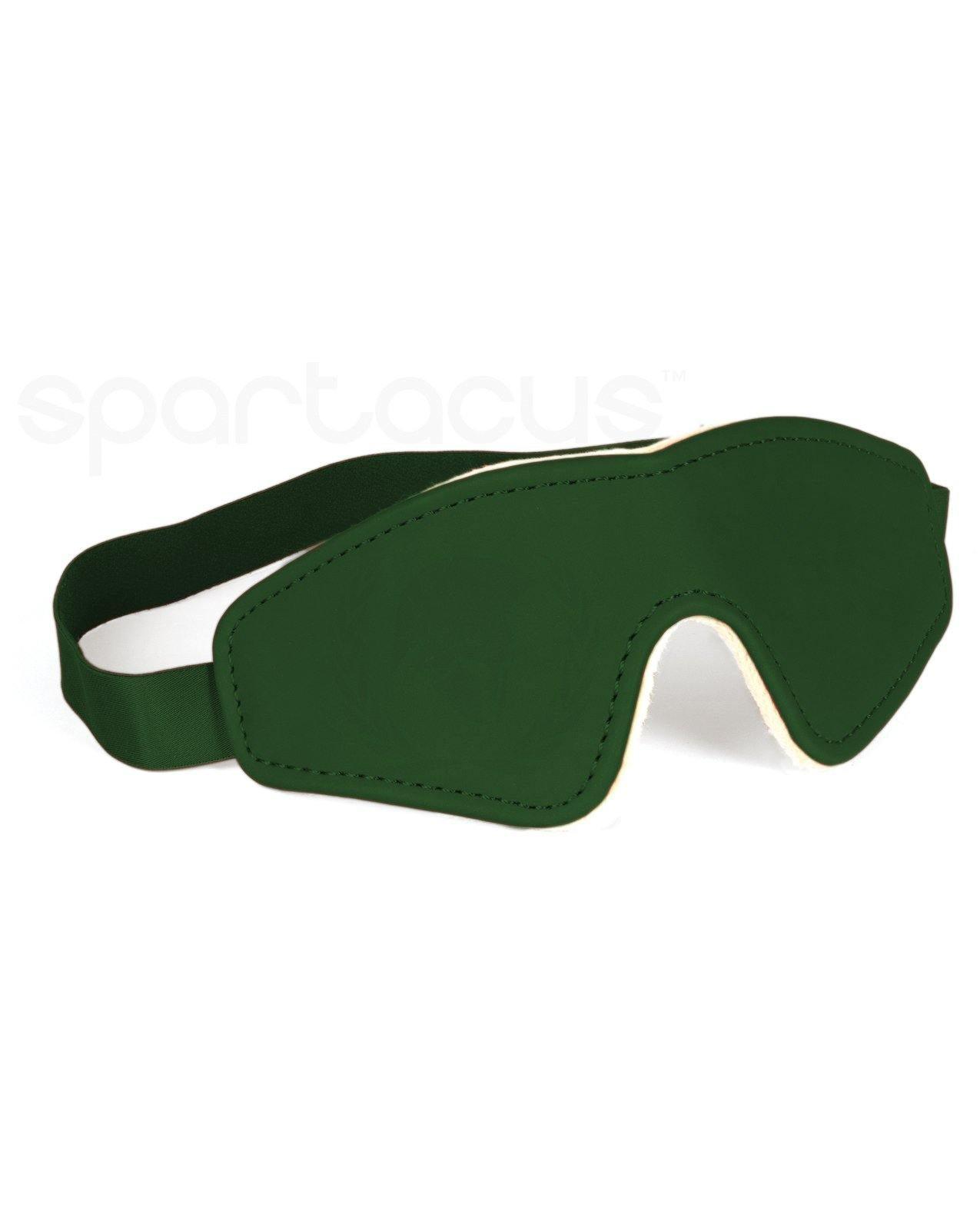 image of product,Spartacus Pu Blindfold W/plush Lining - SEXYEONE