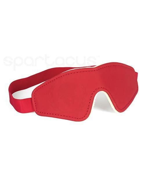 image of product,Spartacus Pu Blindfold W/plush Lining - SEXYEONE