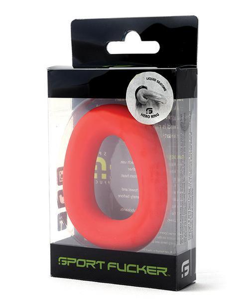 product image, Sport Fucker Hero Ring - Red - SEXYEONE