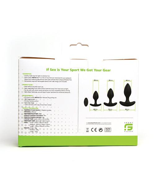 image of product,Sport Fucker Motovibe Plug N Play Kit - Black - SEXYEONE