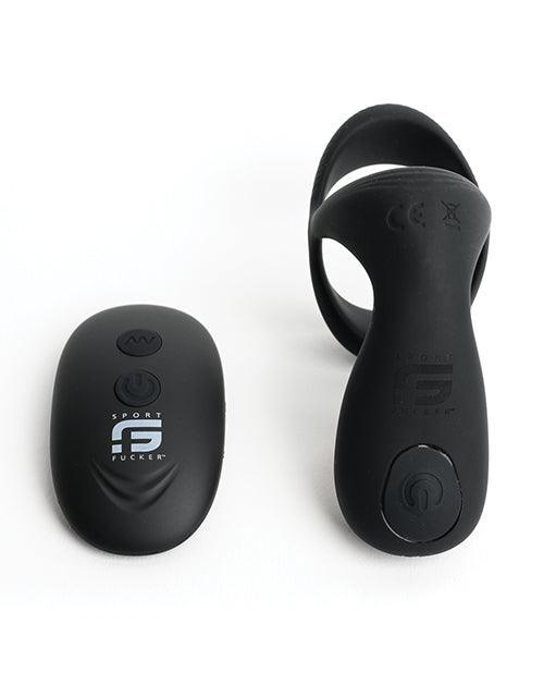 image of product,Sport Fucker Motovibe Pulse Cockring - Black - SEXYEONE