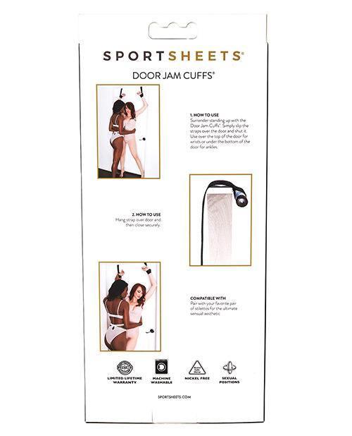 image of product,Sportsheets Door Jam Cuffs - SEXYEONE