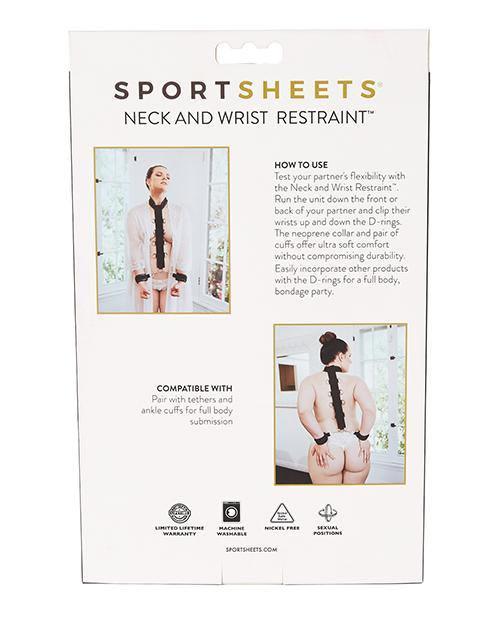 image of product,Sportsheets Neck & Wrist Restraint - SEXYEONE