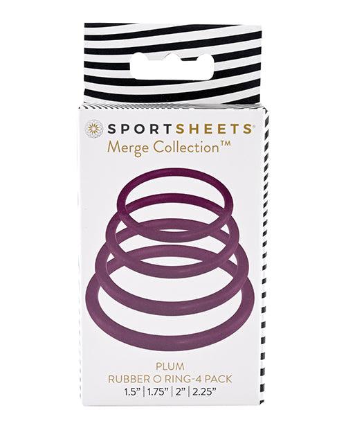 image of product,Sportsheets O Ring 4 Pack - - SEXYEONE