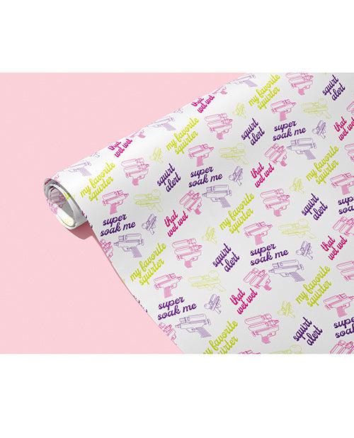 product image, Squirt Alert Naughty Wrapping Paper - SEXYEONE