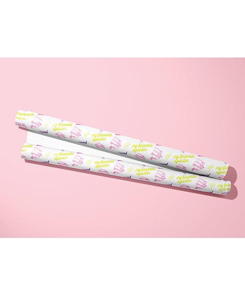 image of product,Squirt Alert Naughty Wrapping Paper - SEXYEONE