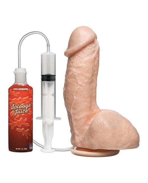 product image,Squirting Realistic Cock W-splooge Juice - Flesh - SEXYEONE