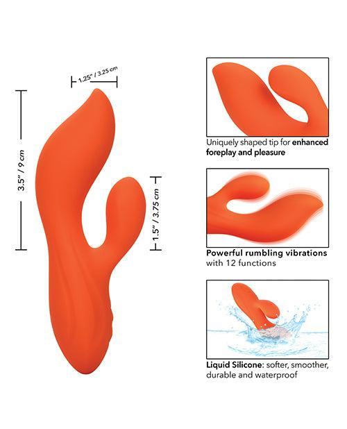 image of product,Stella Liquid Silicone Dual Teaser - Red - SEXYEONE