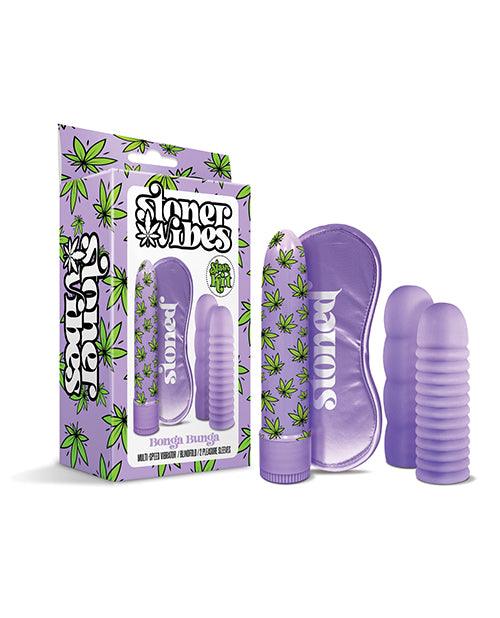 image of product,Stoner Vibes Bonga Bunga Stash Kit - Purple - SEXYEONE