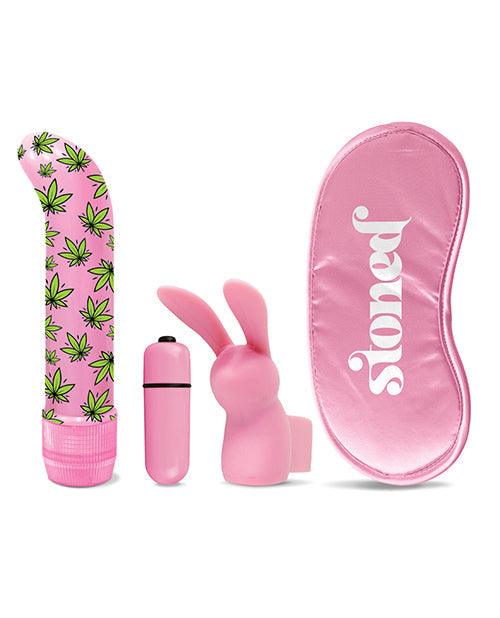 image of product,Stoner Vibes Budz Bunny Stash Kit - Pink - SEXYEONE