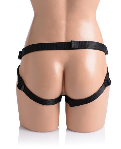 image of product,Strap U Pegged Pegging Dildo W-harness - SEXYEONE