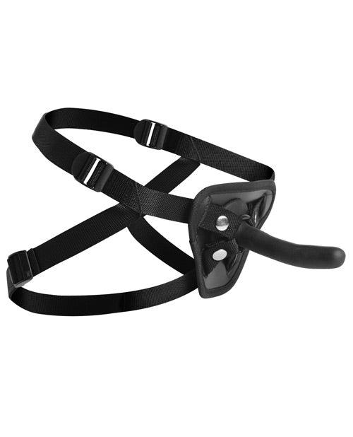 image of product,Strap U Pegged Pegging Dildo W-harness - SEXYEONE