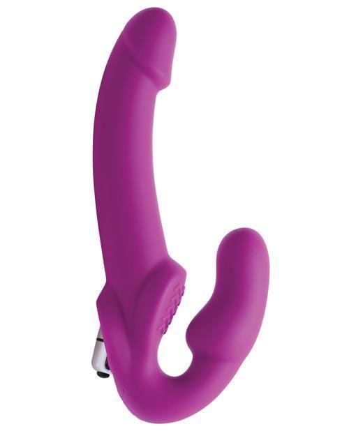product image,Strap U Vibrating Strapless Silicone Strap On Dildo - SEXYEONE