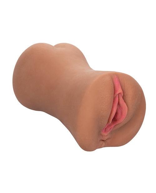 product image,Stroke It Dual Entry Pussy & Ass - Brown - SEXYEONE