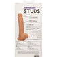 Studs Dual Density Silicone Dildo - SEXYEONE