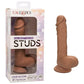 Studs Dual Density Silicone Dildo - SEXYEONE