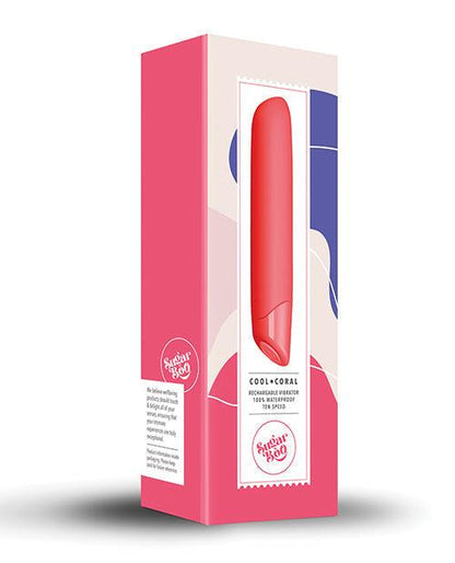 Sugarboo Cool Coral Rechargeable Vibrator - Coral - SEXYEONE