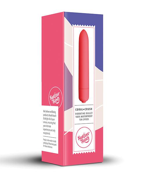product image, Sugarboo Coral Crush Vibrating Bullet - Coral - SEXYEONE