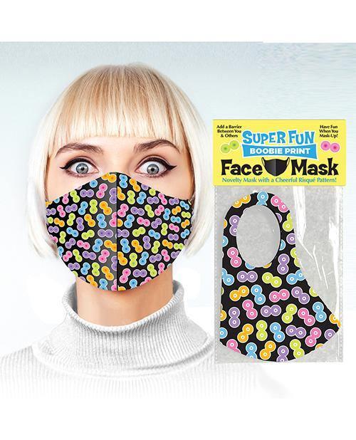 product image, Super Fun Boobie Print Mask - SEXYEONE
