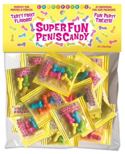 product image, Super Fun Penis Candy - Bag of 25 - SEXYEONE