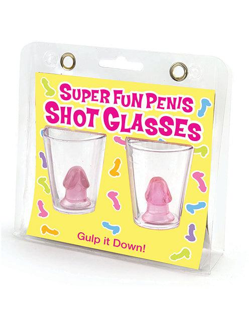 Super Fun Penis Shot Glasses - Set Of 2 - {{ SEXYEONE }}