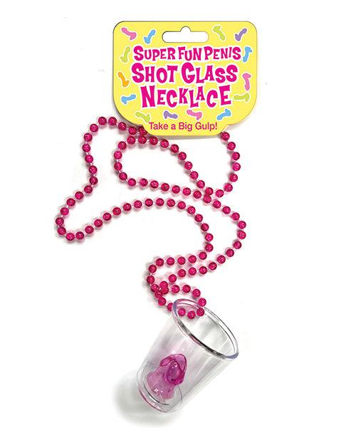 Super Fun Penis Shotglass Necklace - SEXYEONE