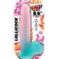 Sweet Sex 8.5" Lollicock Cotton Candy Dildo - Multi Color - {{ SEXYEONE }}