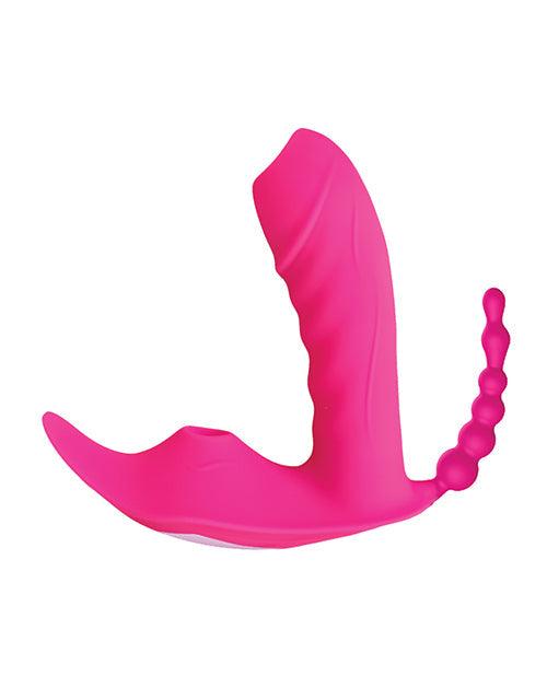 image of product,Sweet Sex Body Candy Multi Pleasure Vibe W-remote - Magenta - SEXYEONE