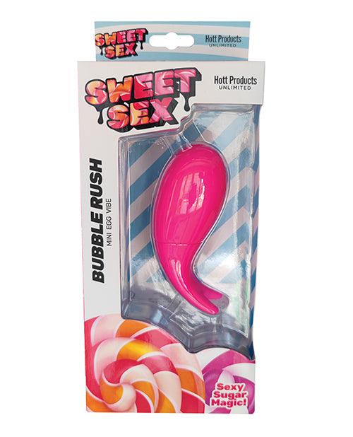 product image, Sweet Sex Bubble Rush Mini Egg Vibe - Magenta - {{ SEXYEONE }}