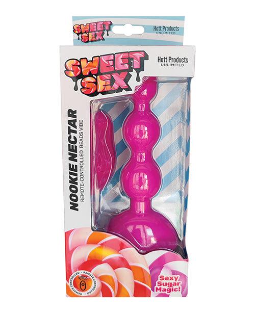 product image, Sweet Sex Nookie Nectar Beads Vibe W-remote - Magenta - {{ SEXYEONE }}